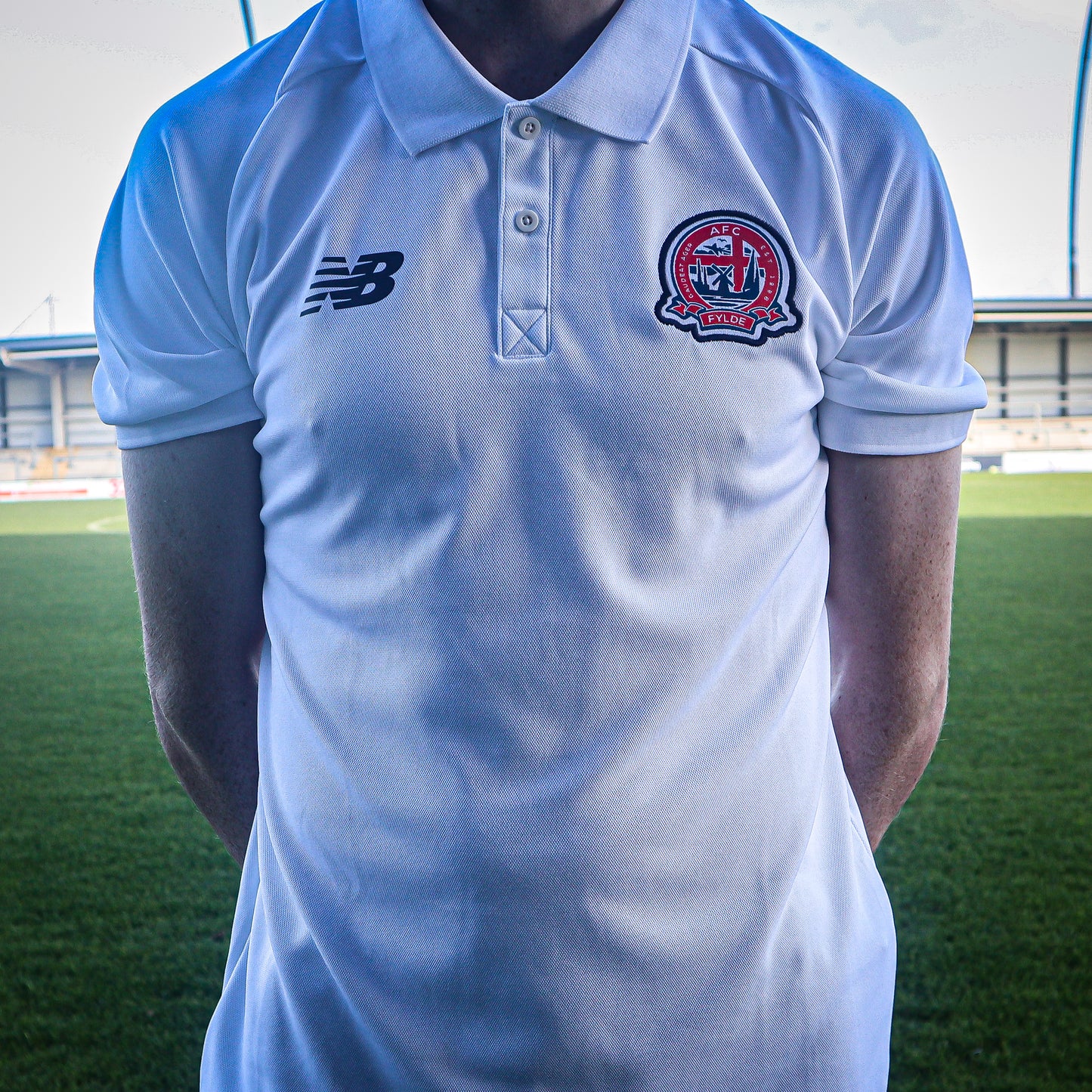 NB White Polo Shirt