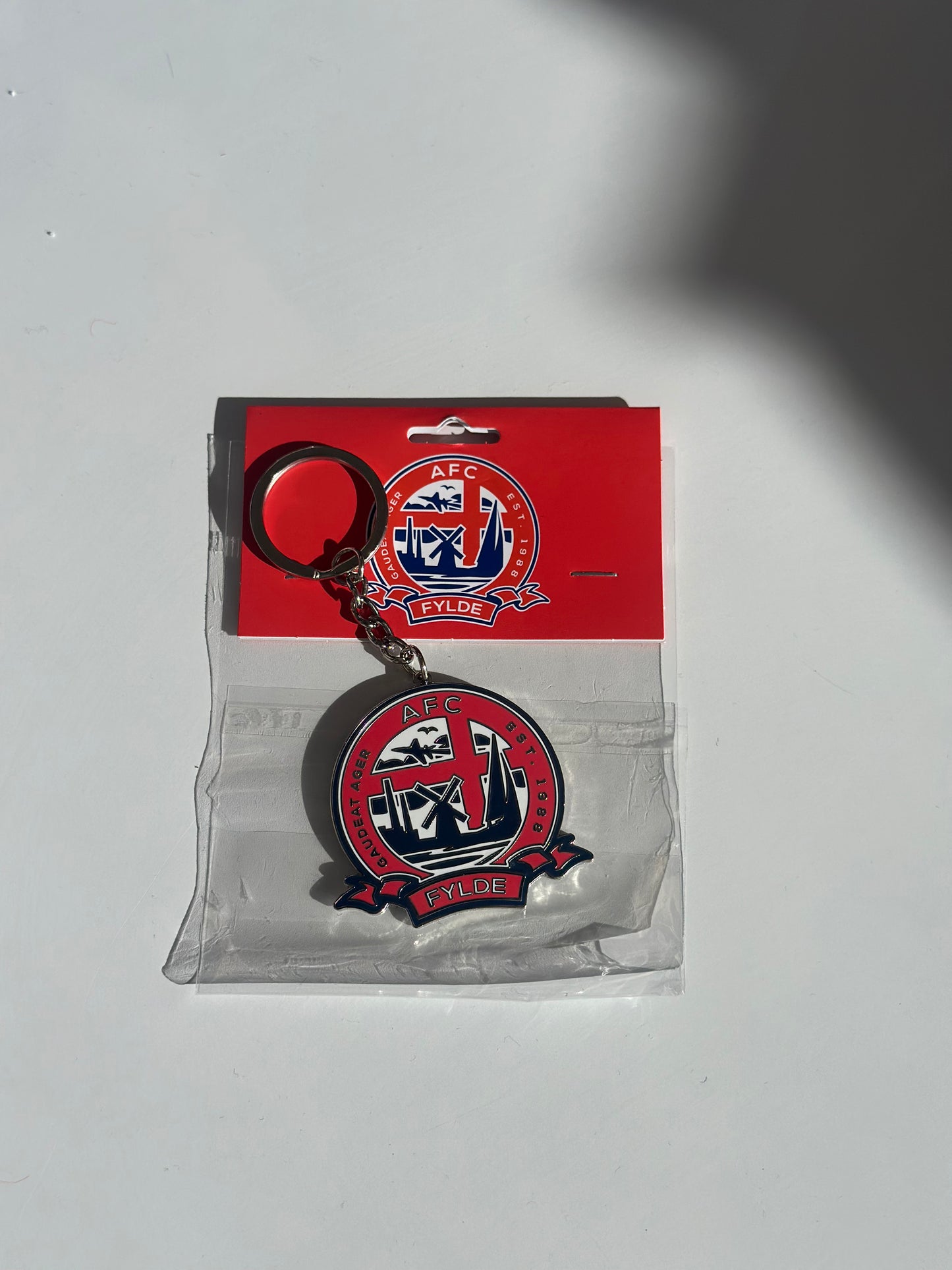 AFC Fylde Crest Keyring