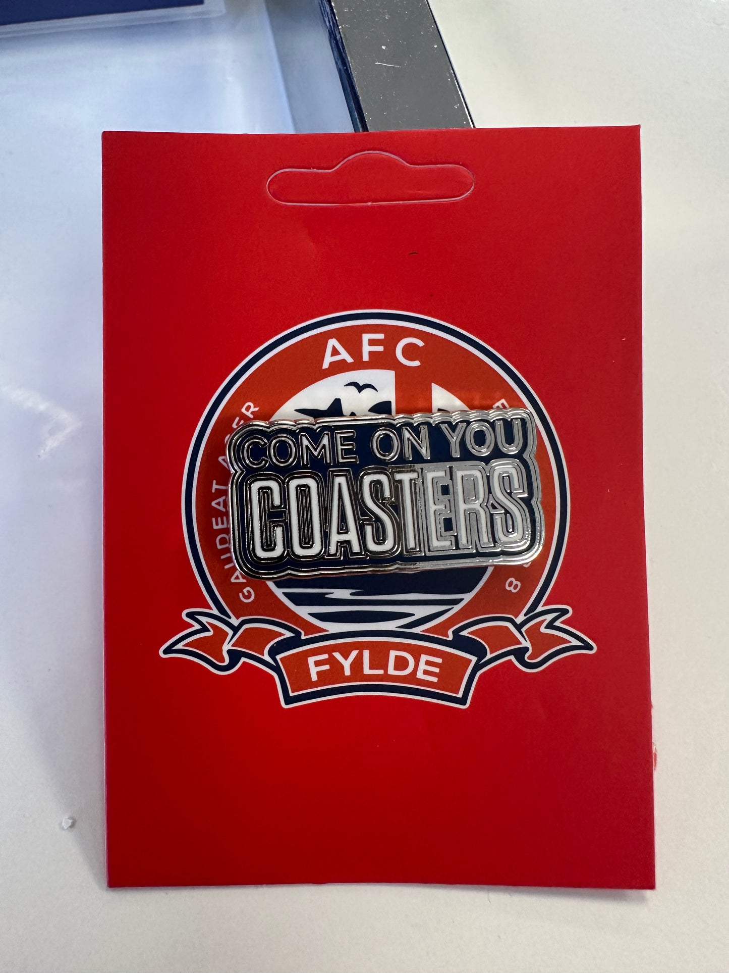 Coasters pin badge