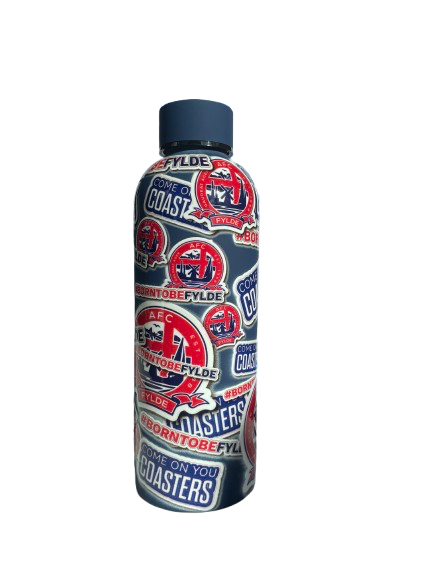 AFC Fylde Stainless Steel bottle