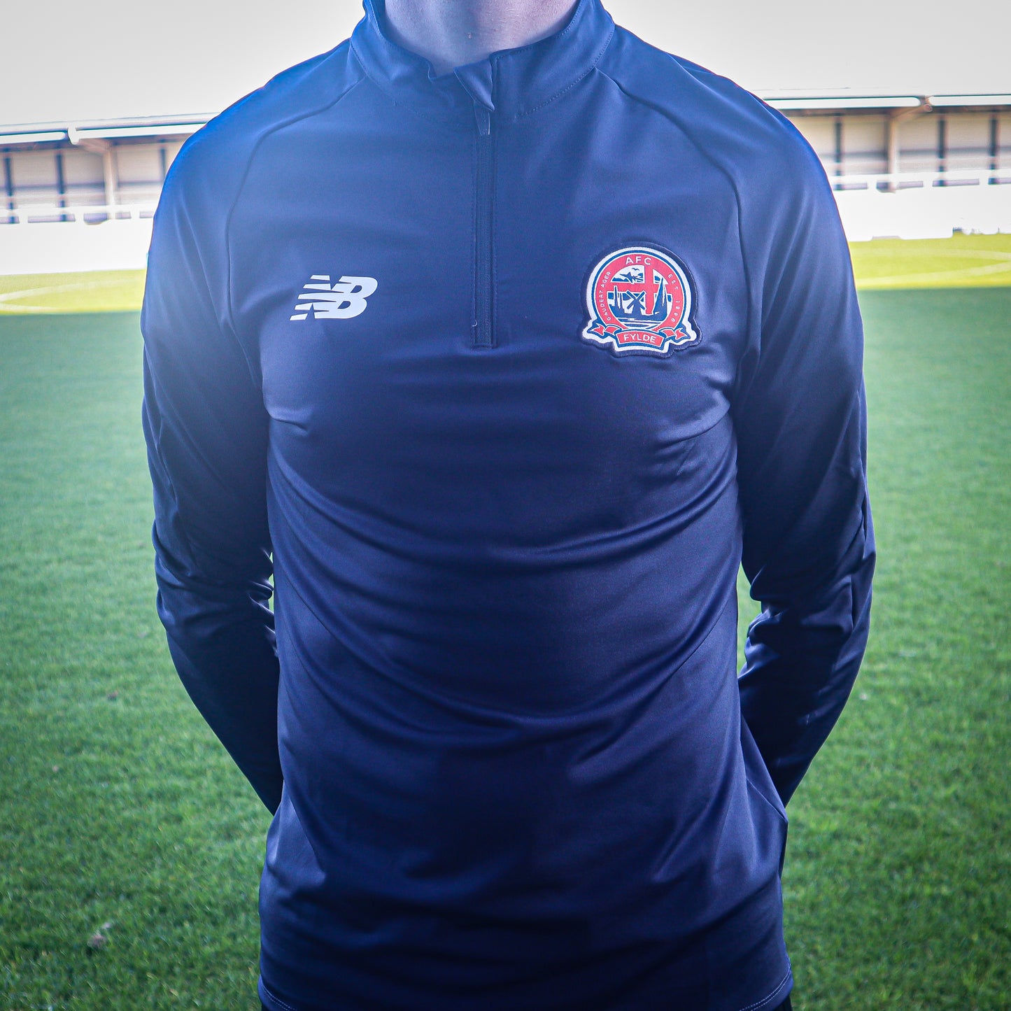 NB 1/4 Zip Navy