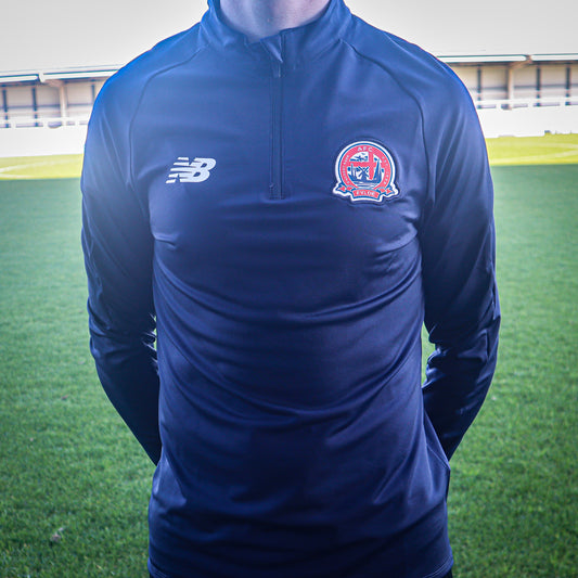 NB 1/4 Zip Navy