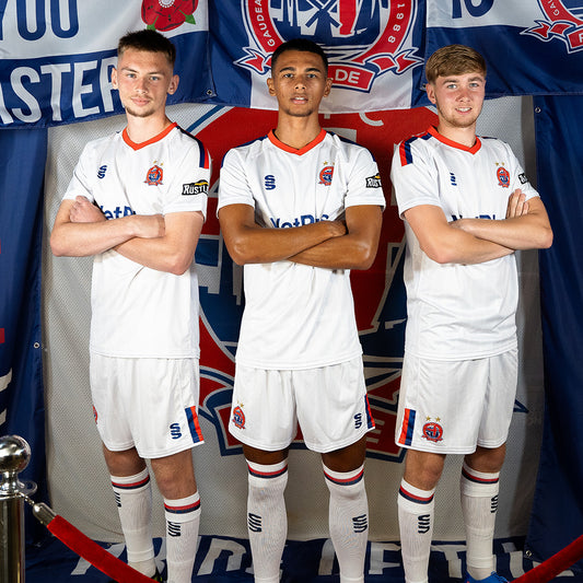 25-26 Home White Socks